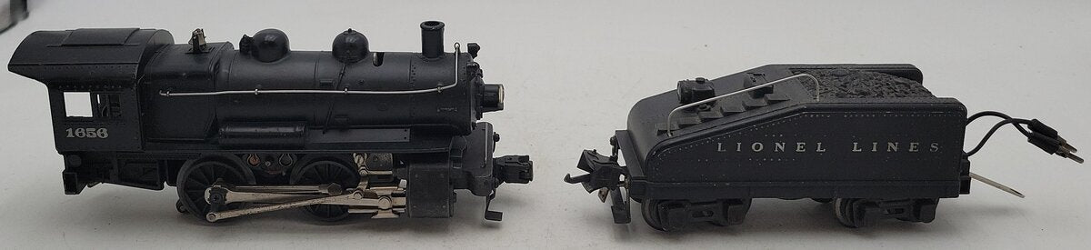 Lionel 1656 Vintage O Lionel Lines 0-4-0 Steam Locomotive & 2203B Tender w/Bell EX