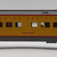 K-Line O Gauge Union Pacific 9002 Ocean Sunset Passenger Car LN
