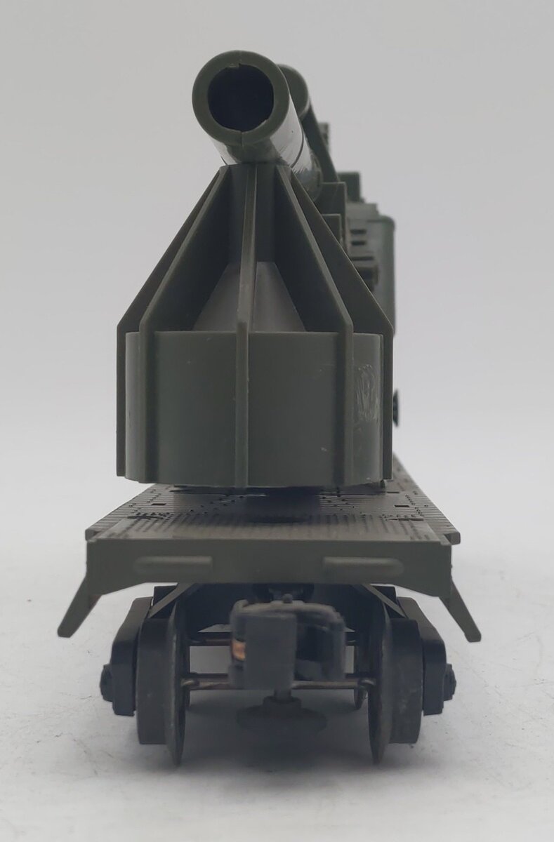 Lionel 6651 Vintage O USMC Olive Drab Cannon Car EX