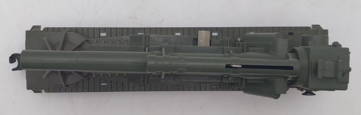 Lionel 6651 Vintage O USMC Olive Drab Cannon Car EX