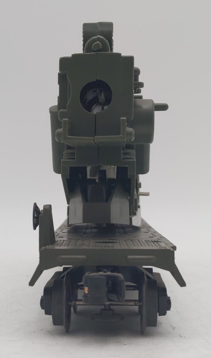 Lionel 6651 Vintage O USMC Olive Drab Cannon Car EX