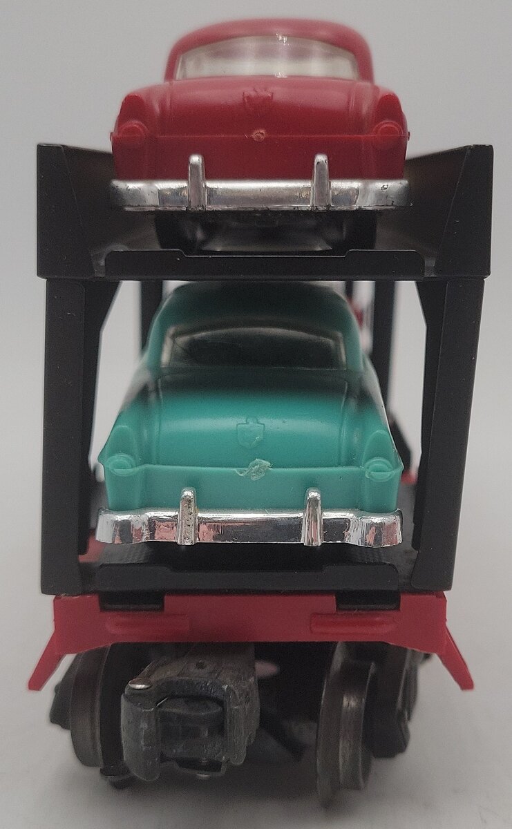 Lionel 6414 Vintage O Gauge Postwar Evans Autoloader with 4 Automobiles EX/Box