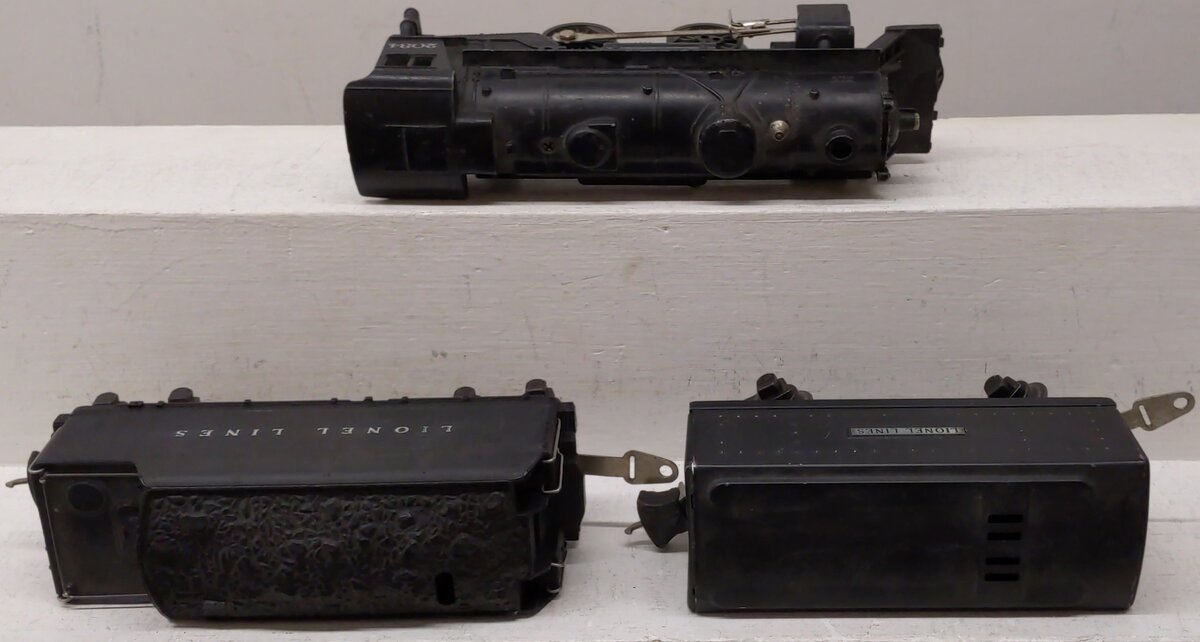 Lionel Vintage O Locomotive & Tenders 2689T, 2034, 2224W [3] VG