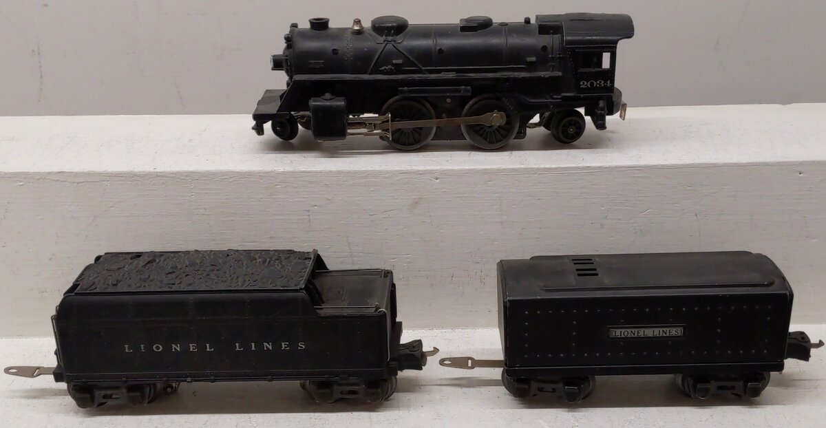 Lionel Vintage O Locomotive & Tenders 2689T, 2034, 2224W [3] VG
