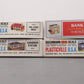 Plasticville O Assorted Accessories 1911, 1922, 1908, 1960 [4] EX/Box