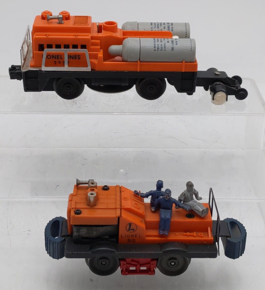 Lionel Vintage O Gauge Motorized Cars #50,3927 [2] VG