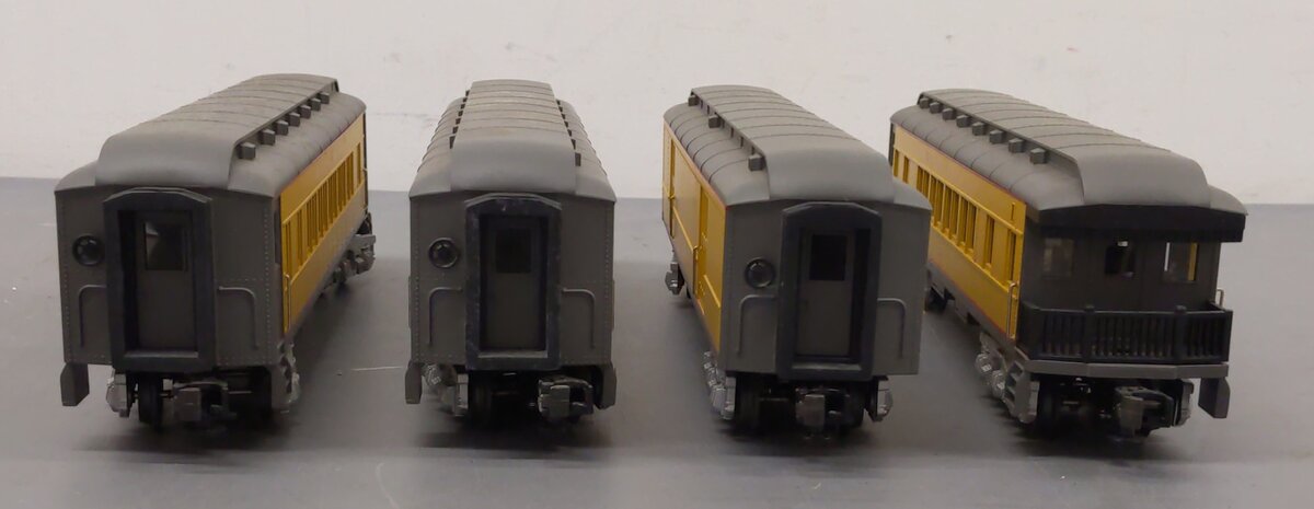 MTH 30-6252 O Union Pacific RailKing O-27 Madison Passenger Car Set (Set of 4) EX/Box