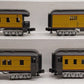 MTH 30-6252 O Union Pacific RailKing O-27 Madison Passenger Car Set (Set of 4) EX/Box