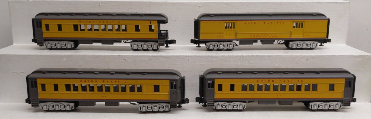 MTH 30-6252 O Union Pacific RailKing O-27 Madison Passenger Car Set (Set of 4) EX/Box