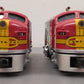 MTH 30-2131-1 O Santa Fe F-3 AA Diesel Engine Set w/PS1 #16/17 EX/Box