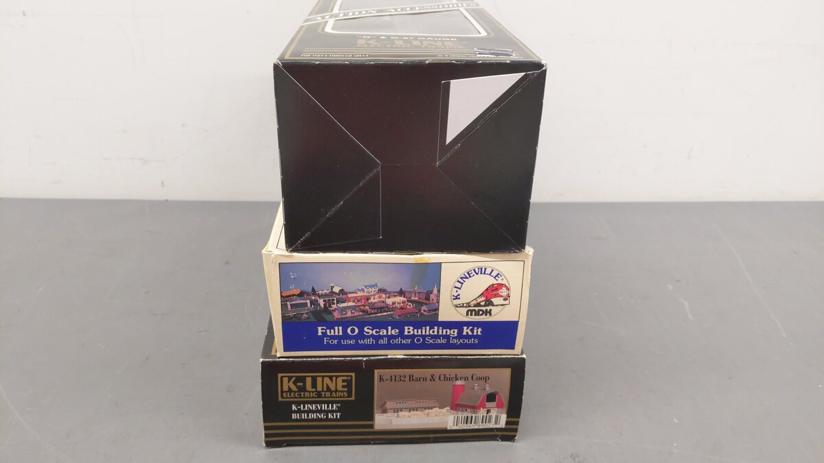 K-Line O Assorted Accessories: K-131, K-4041, K-4132 [3] EX/Box