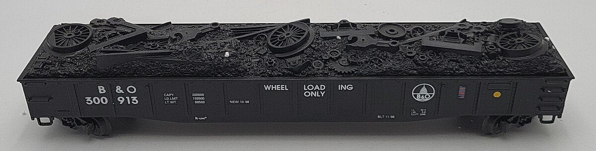 K-Line O Scale Baltimore and Ohio Gondola Car #300913 LN