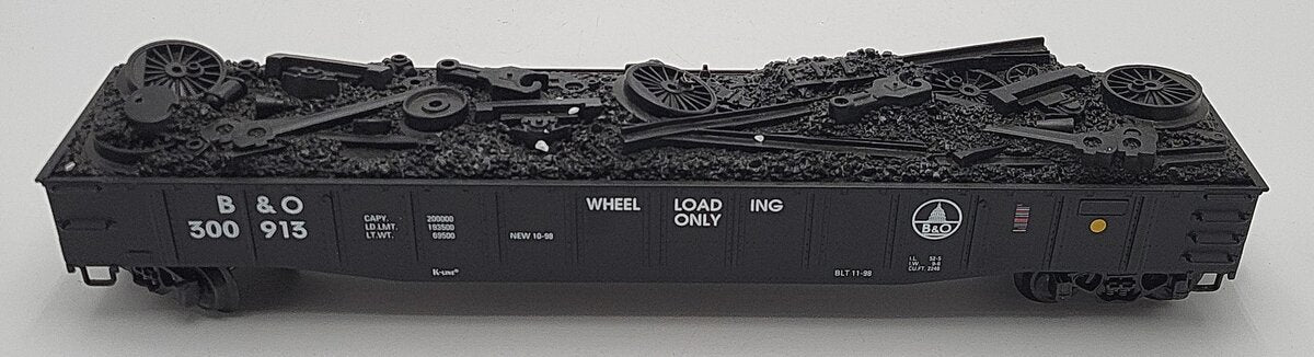K-Line O Scale Baltimore and Ohio Gondola Car #300913 LN