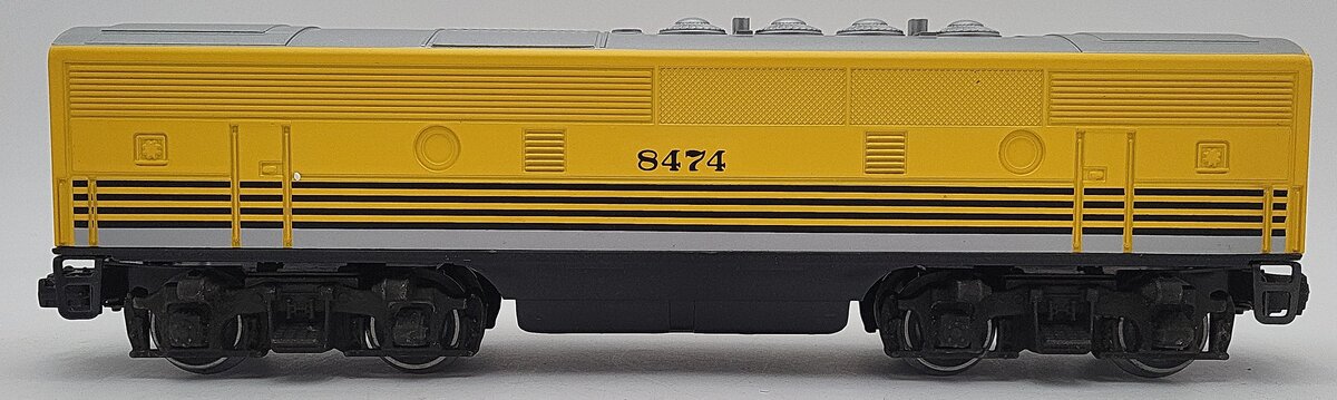 Lionel 6-8474 O Gauge Rio Grande F3 B-Unit Non-Powered Diesel Locomotive #8474 EX