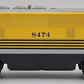 Lionel 6-8474 O Gauge Rio Grande F3 B-Unit Non-Powered Diesel Locomotive #8474 EX