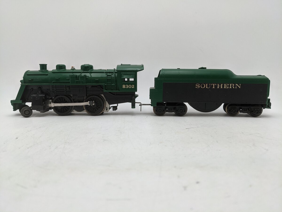 Lionel 6-8302 O Southern 0-4-0 Steam Loco & Tender EX