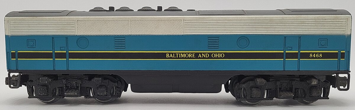 Lionel 6-8468 O Baltimore & Ohio F3 B-Unit Dummy Diesel Locomotive #8468 VG