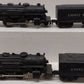 Lionel Vintage O 1110 2-4-2 Postwar Steam Locomotives & 1001 T Tenders [2] VG