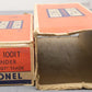 Lionel Vintage O 1110 2-4-2 Postwar Steam Locomotives & 1001 T Tenders [2] VG