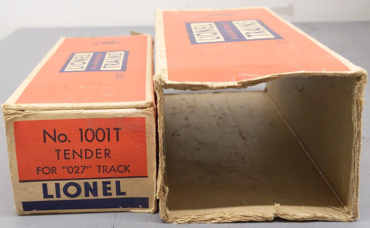 Lionel Vintage O 1110 2-4-2 Postwar Steam Locomotives & 1001 T Tenders [2] VG