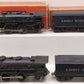 Lionel Vintage O 1110 2-4-2 Postwar Steam Locomotives & 1001 T Tenders [2] VG