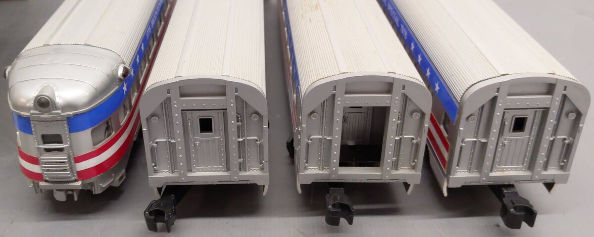 Williams 1776 Williams O Gauge 1776 Bicentennial 4 Car Passenger Set VG