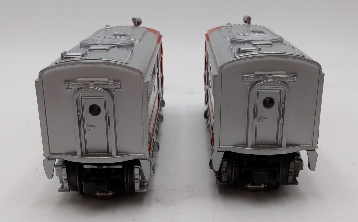 K-Line K2126 O Gauge Santa Fe Alco AA Diesel Locomotive Set #2126/2128 EX/Box