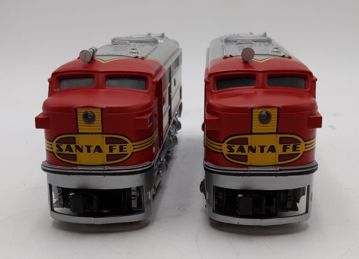 K-Line K2126 O Gauge Santa Fe Alco AA Diesel Locomotive Set #2126/2128 EX/Box