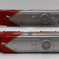 K-Line K2126 O Gauge Santa Fe Alco AA Diesel Locomotive Set #2126/2128 EX/Box