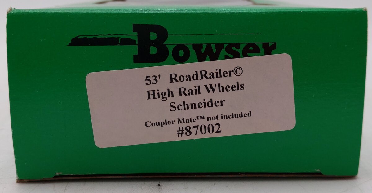 Bowser 87002 O Gauge 53' Schneider Road Railer/Box