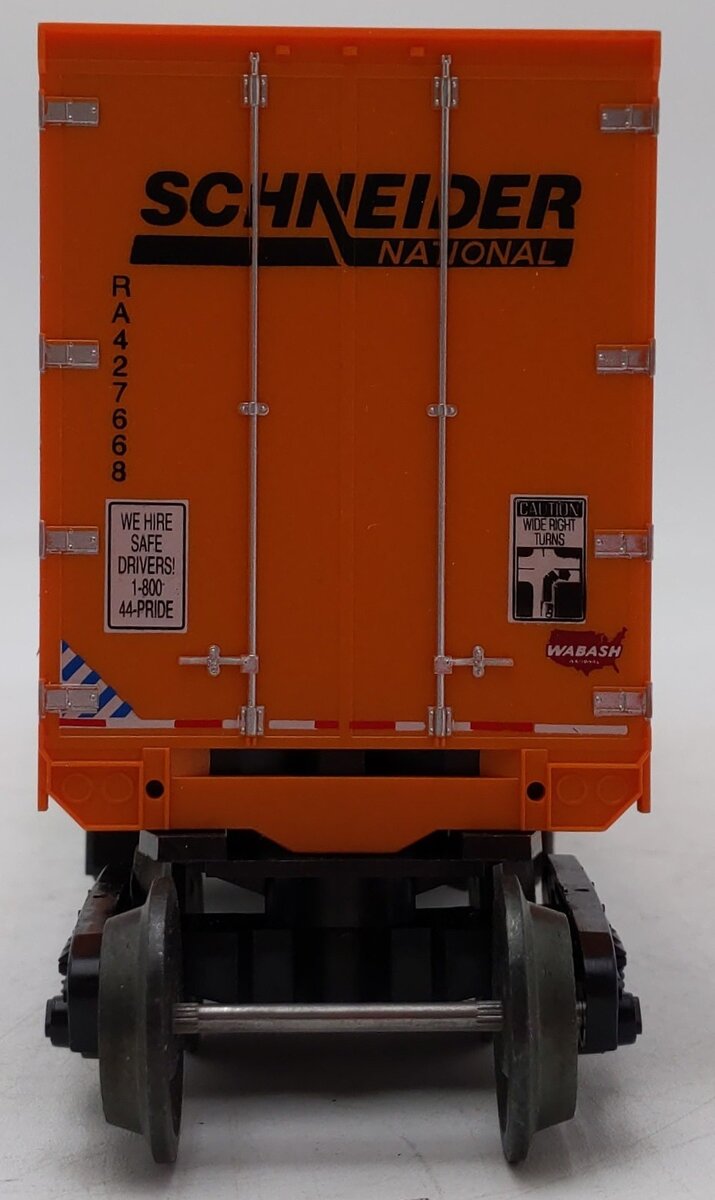 Bowser 87002 O Gauge 53' Schneider Road Railer EX/Box