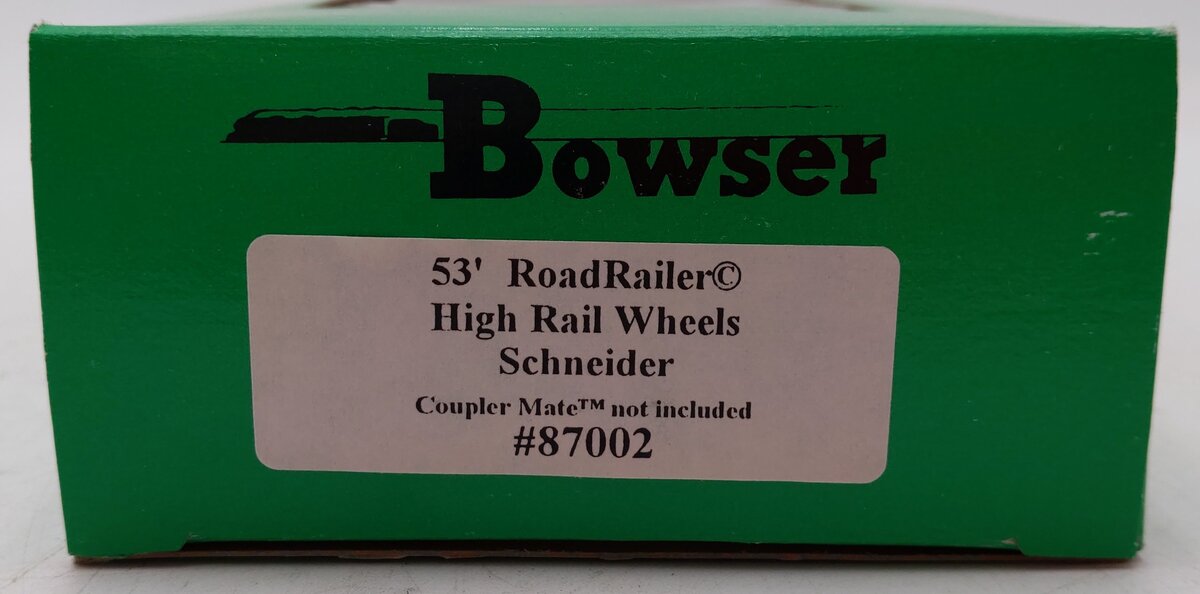Bowser 87002 O Gauge 53' Schneider Road Railer EX/Box