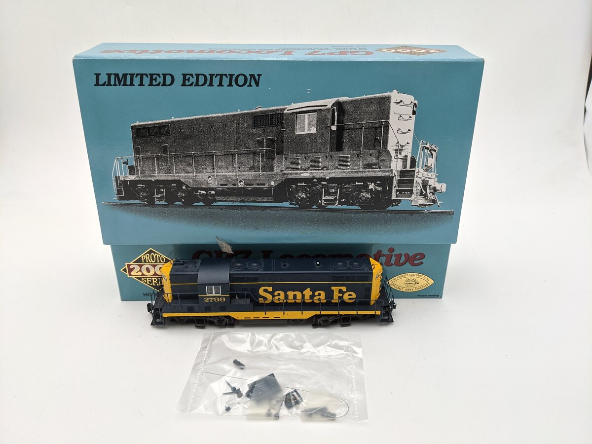 Proto 2000 23037 HO Scale Santa Fe GP9 Diesel #2799 EX/Box