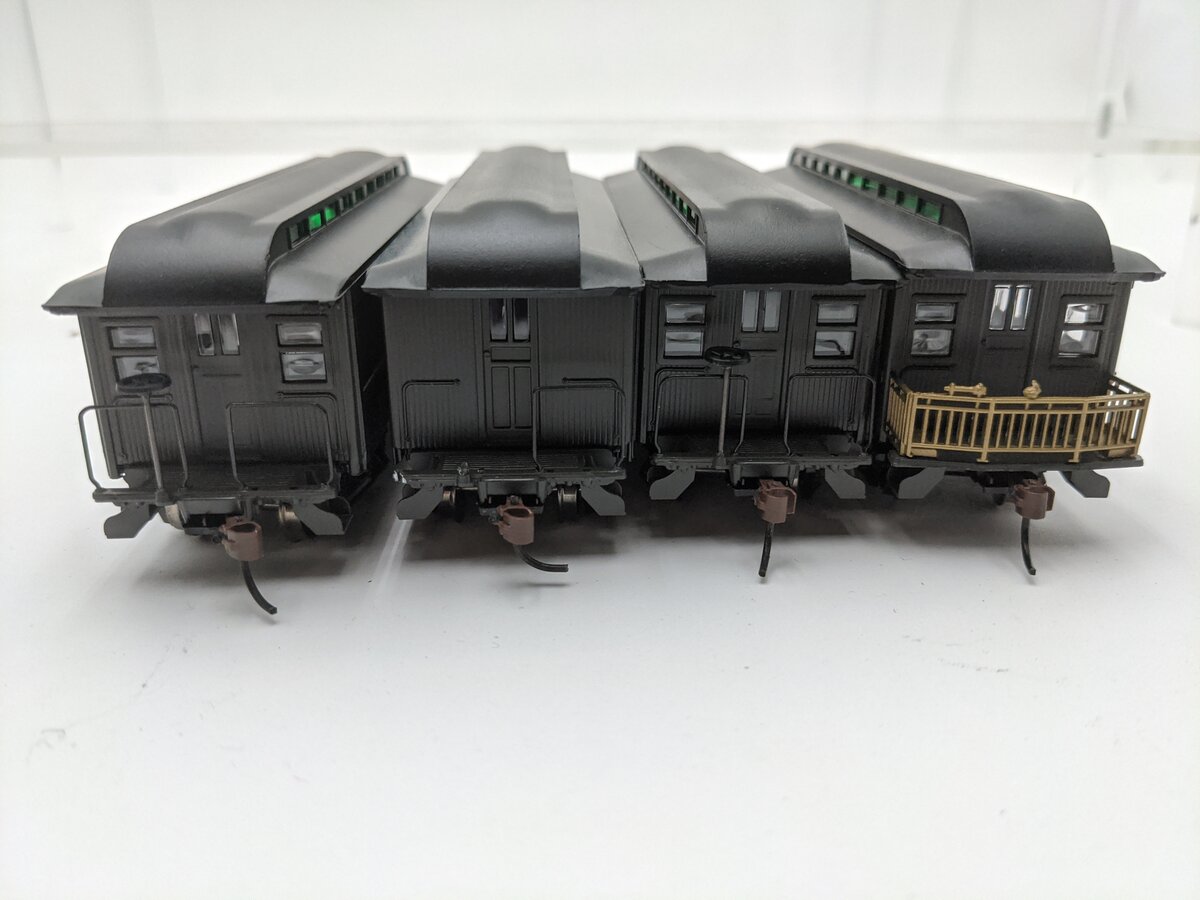 Roundhouse 84309 HO Scale Southern Pacific Overton 4 Car Passenger Set EX/Box