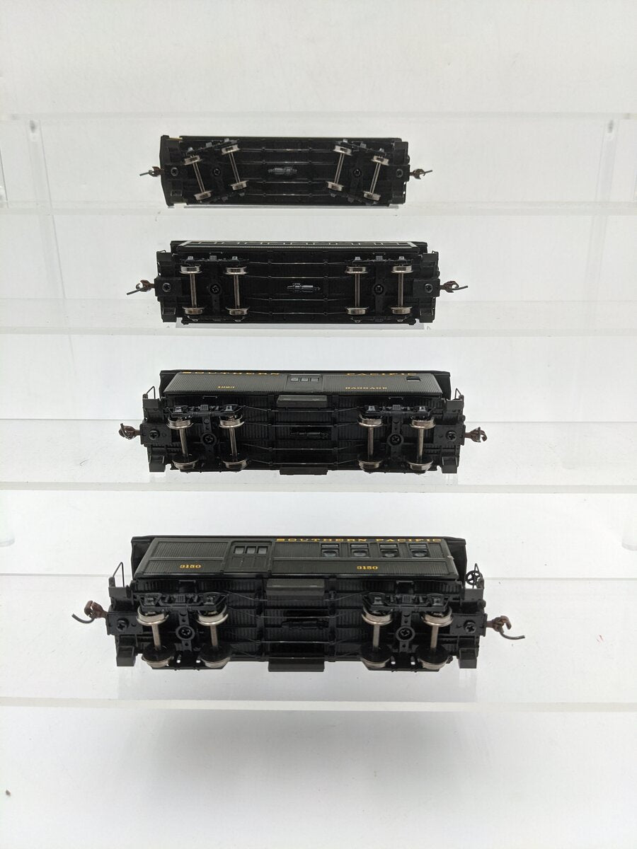 Roundhouse 84309 HO Scale Southern Pacific Overton 4 Car Passenger Set EX/Box