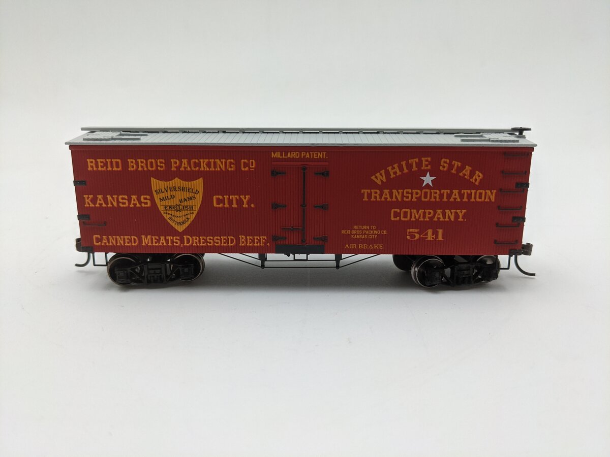 Roundhouse 84145 HO Scale Reid Brothers 36' Wood Reefer #541 LN/Box