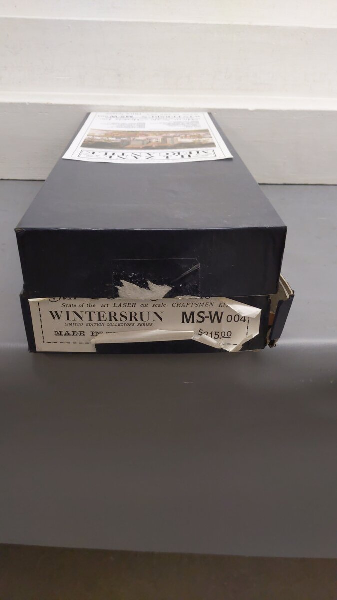 H.J. Zane Mercantile HO Wintersrun MS-W 004 VG/Box