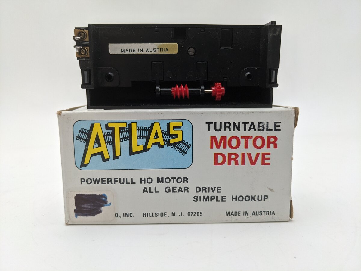 Atlas 301 HO Gauge Turntable Motor Drive EX/Box