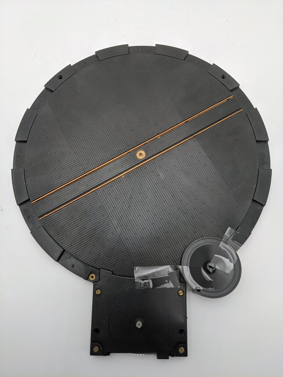 Atlas 302 HO Manual Turntable Assembled Manually Operated EX/Box