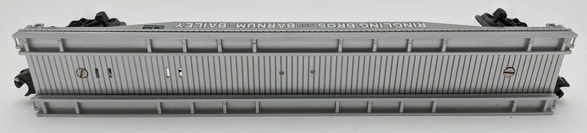 K-Line 6-22502 O Ringling Bros Scale Flat Car w/3 Circus Wagons #56 VG