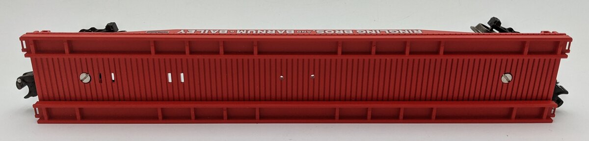 K-Line 6-22415 O Lionel Ringling Bros Flat Car #75 w/ 3 Circus Wagons LN