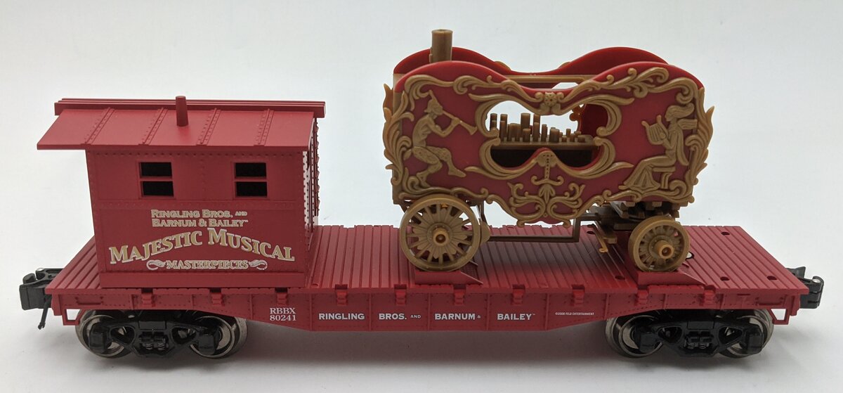 K-Line by Lionel 6-22238 O Ringling Bros. Work Caboose w/Calliope Wagon #39 LN