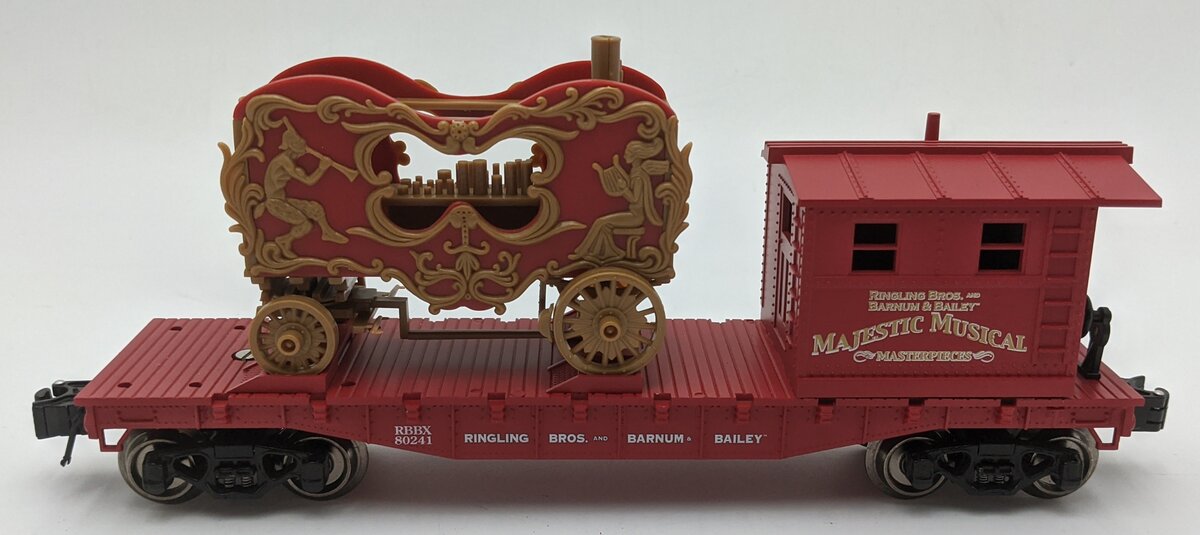 K-Line by Lionel 6-22238 O Ringling Bros. Work Caboose w/Calliope Wagon #39 LN