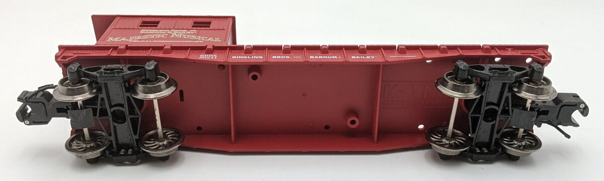K-Line by Lionel 6-22238 O Ringling Bros. Work Caboose w/Calliope Wagon #39 LN