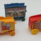 K-Line 6-22498 O Gauge Ringling Bros. Flat Car w/ Circus Wagons VG