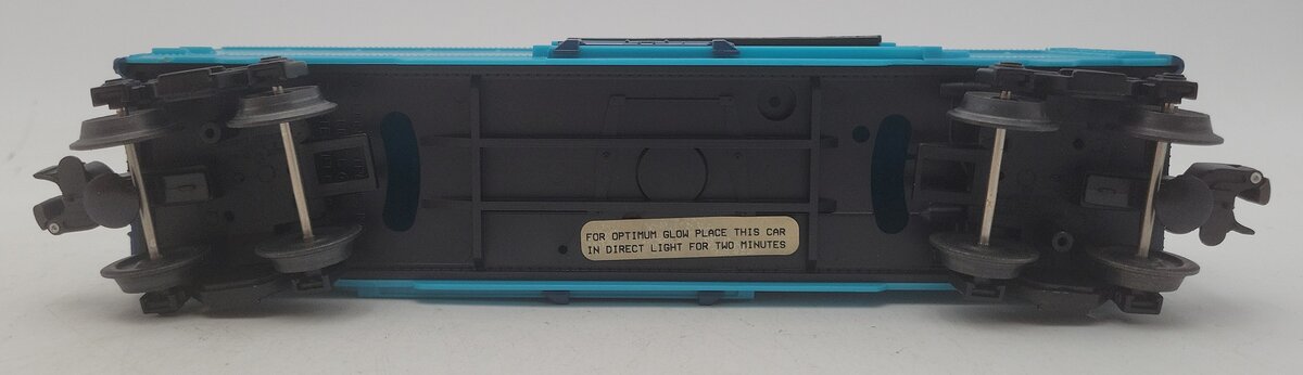 Lionel 6-26230 O Gauge AEC Blue Radioactive Glow in the Dark Boxcar LN/Box