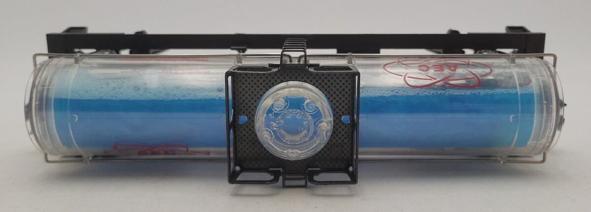Lionel 6-16153 O Gauge AEC Reactor Fluid Tank Car (Blue) EX/Box