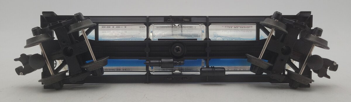 Lionel 6-16153 O Gauge AEC Reactor Fluid Tank Car (Blue) EX/Box