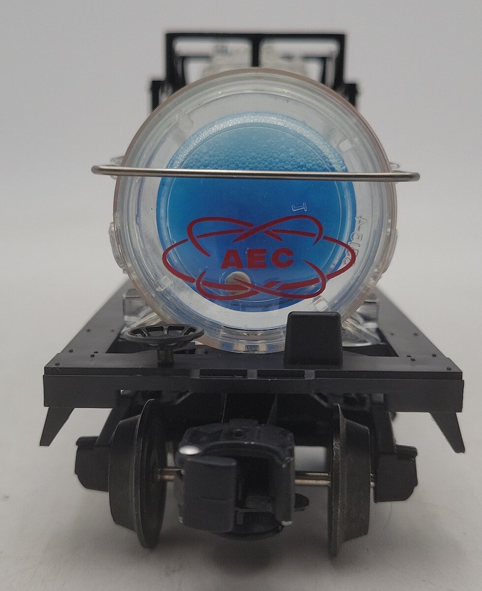 Lionel 6-16153 O Gauge AEC Reactor Fluid Tank Car (Blue) EX/Box