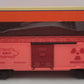 Lionel 6-26288 O Gauge Atomic Energy Commission Glow in the Dark Red Boxcar LN/Box